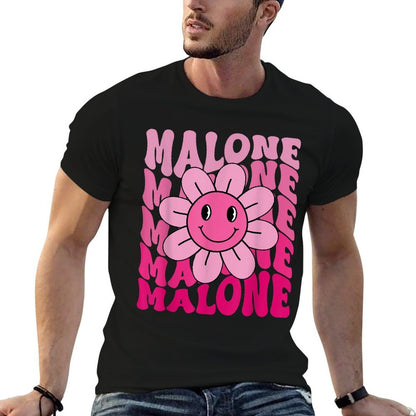 Malone First Name I Love Malone Girl Groovy 80's Vintage  Odor-resistant T-Shirt