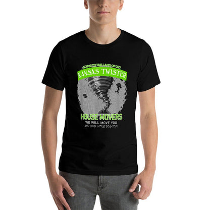 Funny Wizard of Oz Kansas Twister House Movers Comfortable T-Shirt