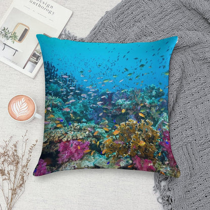 Fantasea Reef Soft High-Density Material Throw Pillow