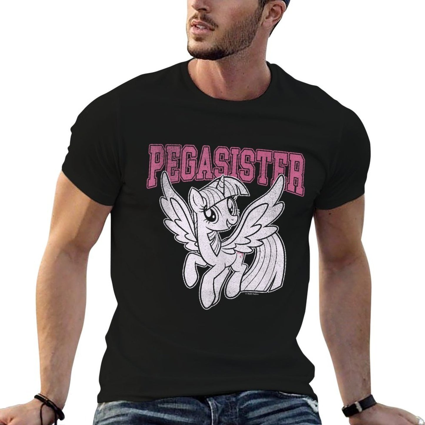My Little Pony Twilight Sparkle Pegasister Big Collegiate  Easy-care T-Shirt