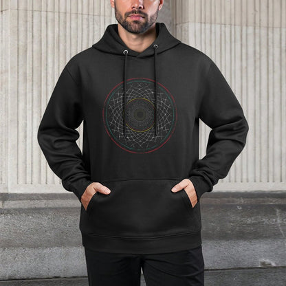 Asian Diwali Hindu Pilates Yoga Art Gift Mandala Unisex Design Hoodie