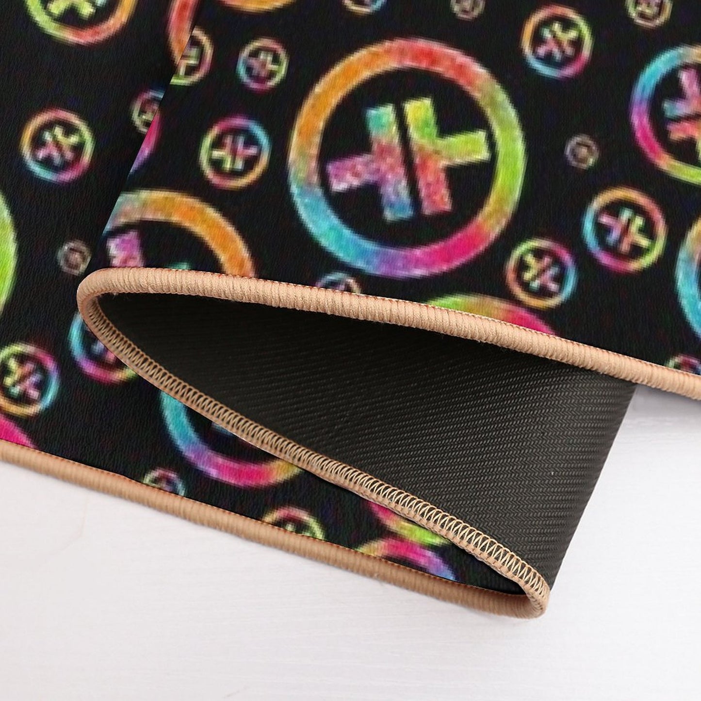 Take That Neon Symbol  Multi-Purpose Bath Mat