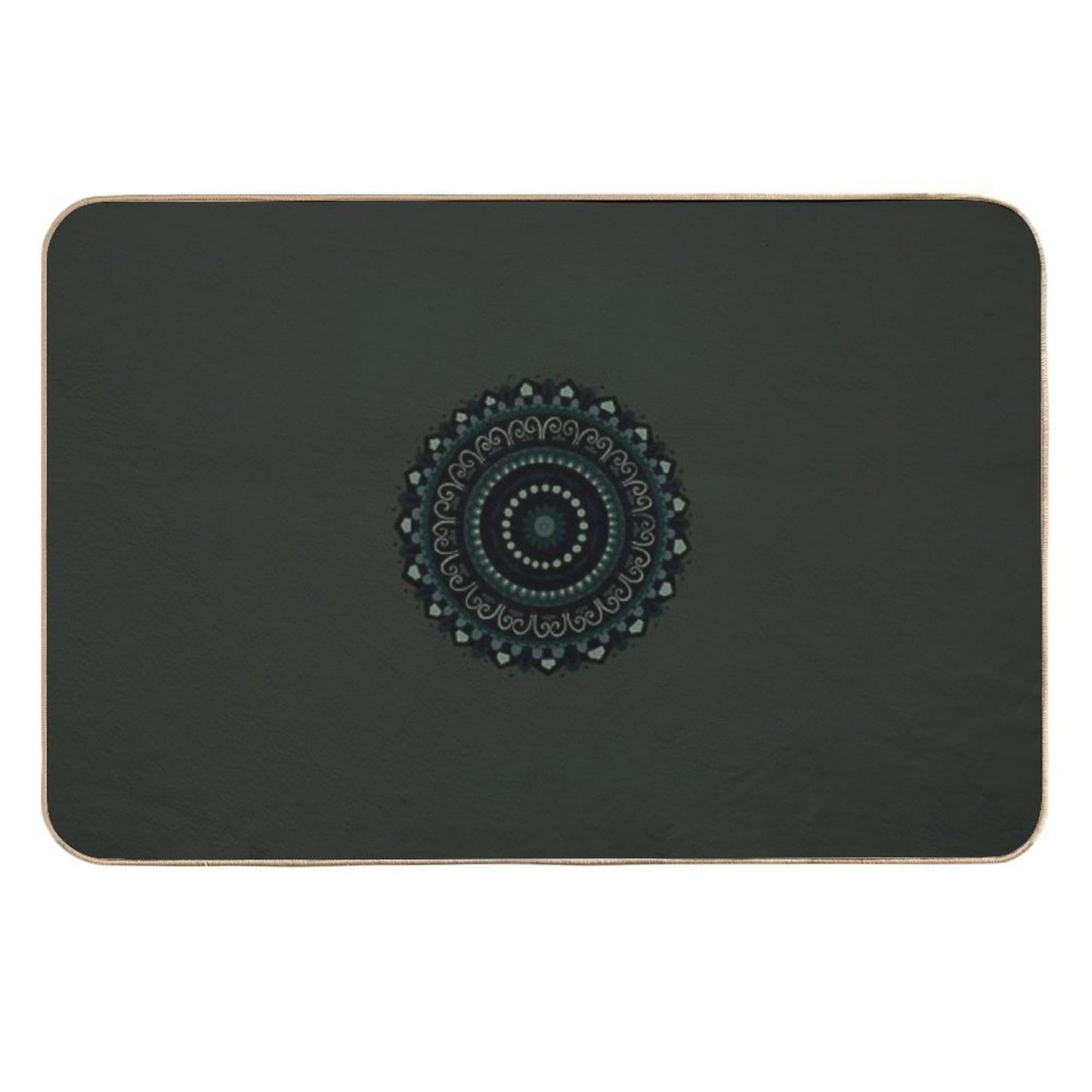 Mandala Art  Stain-Proof Bath Mat