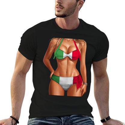 Italian Heritage Bikini Outfit for Women Italy  Classic T-Shirt