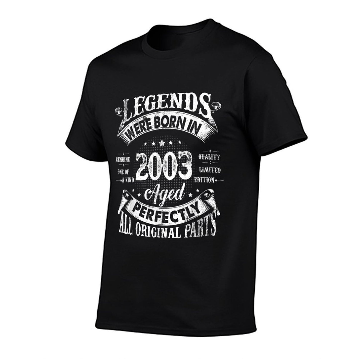 Born in 2003 21 Years Old Made in 2003 21st Birthday  Odor-resistant T-Shirt