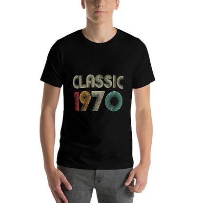 Womens Classic 1970 Vintage 50th Birthday Gift Men Women  Vintage-inspired T-Shirt