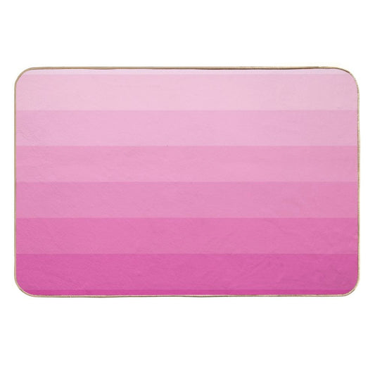 Pink Flower  Stain-Proof Bath Mat