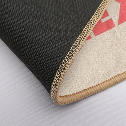 Mexico Retro Rainbow Orange  High-Traffic Bath Mat