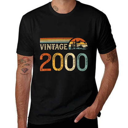 Vintage 2000 Birthday Retro  Affordable Price T-Shirt