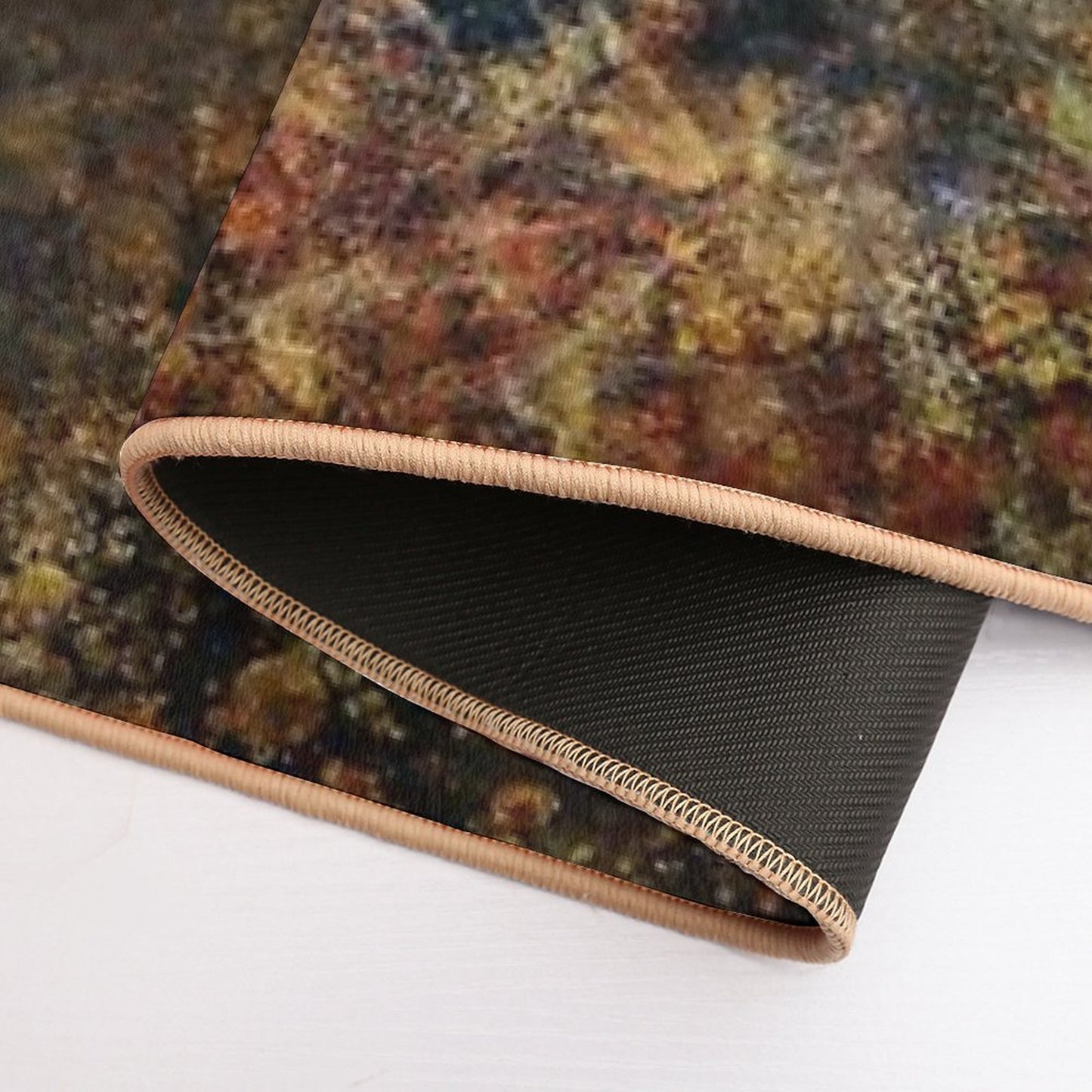 Spawning Male Brook Trout Illustration  Easy Maintenance Bath Mat