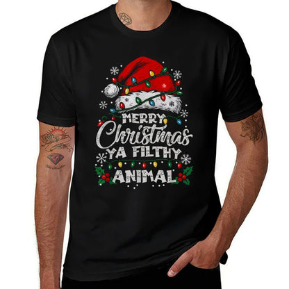 Merry Christmas Animal Filthy Ya Costume Matching Family  Quick-drying T-Shirt