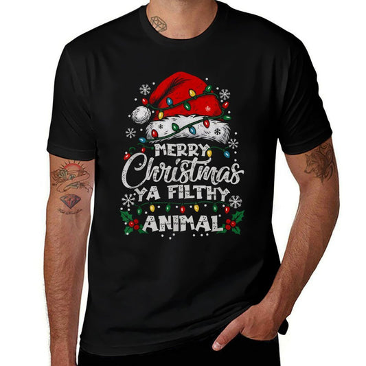Merry Christmas Animal Filthy Ya Costume Matching Family  Quick-drying T-Shirt