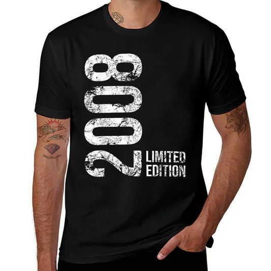 17th Birthday 17 Years Old Girl Boy 2008  Eco-friendly Material T-Shirt