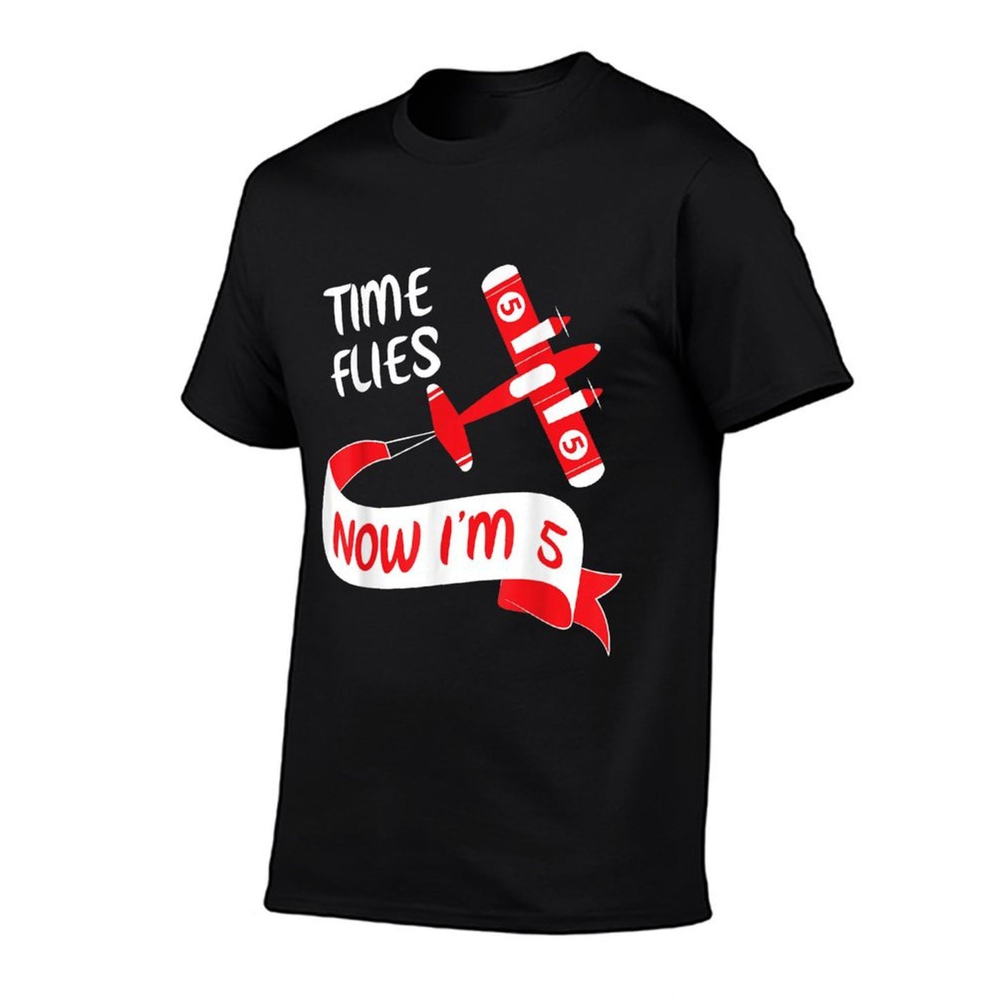 Now I'm 5th Birthday Time Flies Child 5 Year Old Cool B-Day  Classic T-Shirt