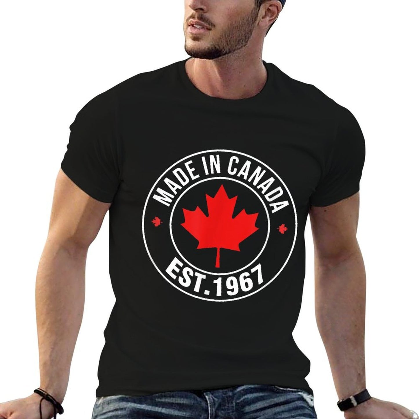 Made in The Canada Est. 1967 Happy 50th Birthday T  Quick-drying T-Shirt