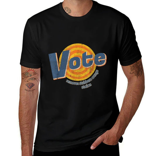 Vote - Remove Stubborn Orange Stains - Anti Trump - Election  Oversized Silhouette T-Shirt