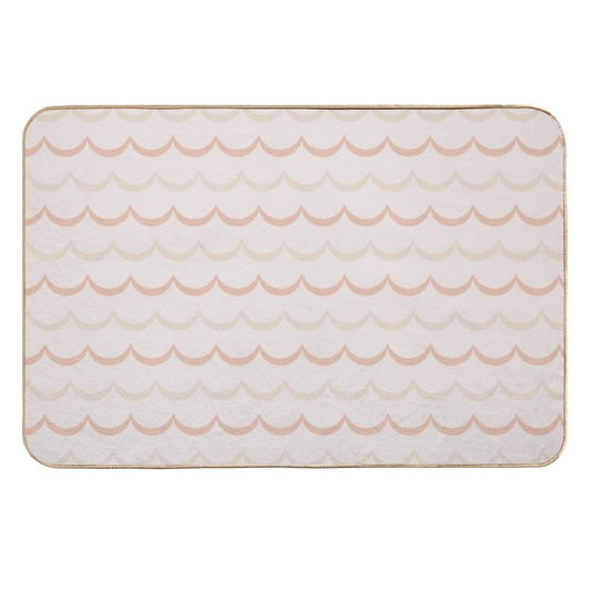 Curved Lines  Versatile Bath Mat