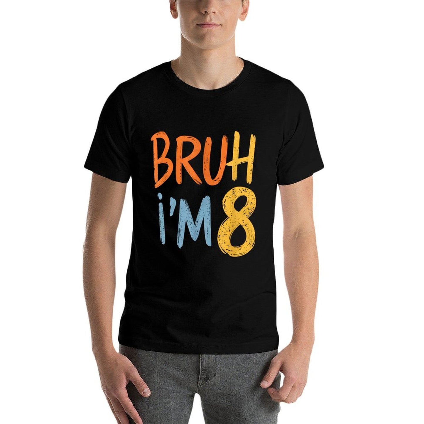 Bruh It's My 8th Birthday I'm 8 Year Old Birthday  Relaxed-fit T-Shirt