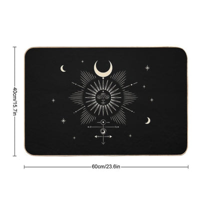Tarot • Sun & Moon  Versatile Bath Mat