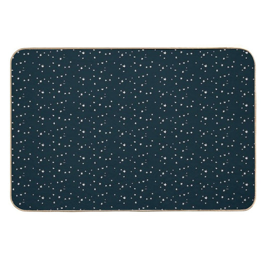 STAR Beautiful Pattern  Easy To Clean Bath Mat