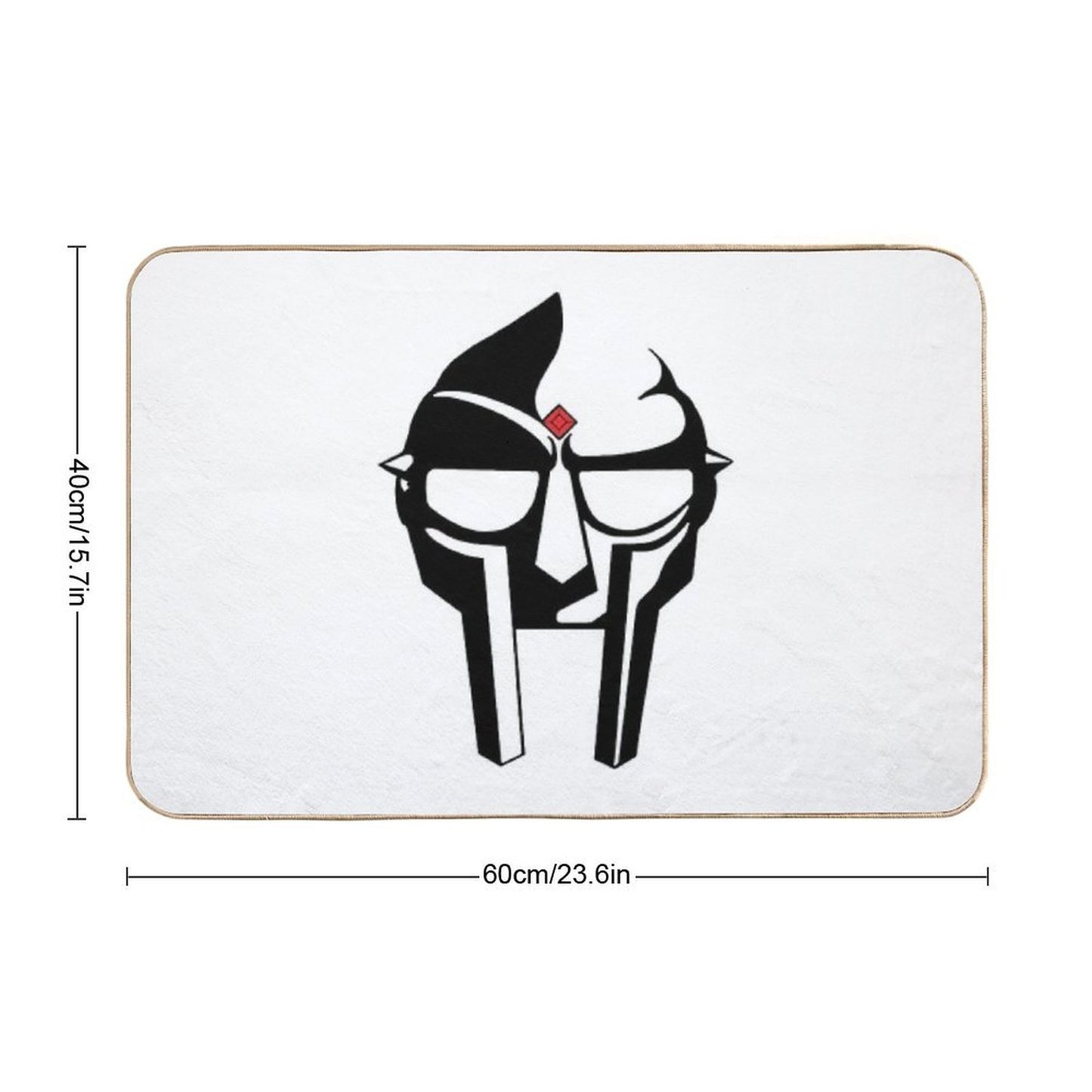 All Caps  Easy To Clean Bath Mat