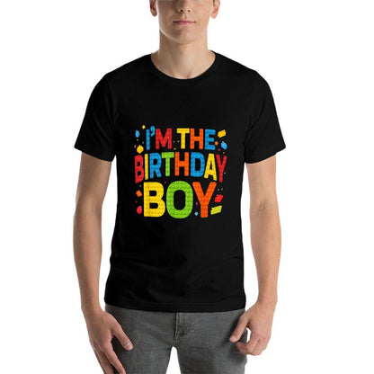 I'm The Birthday Boy Building Block Birthday Party  Breathable T-Shirt