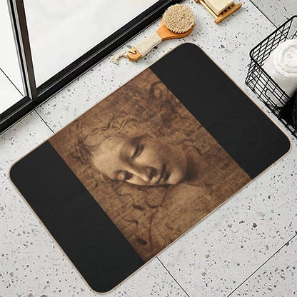 La Scapigliata by Leonardo Da Vinci  Pet-Safe Bath Mat