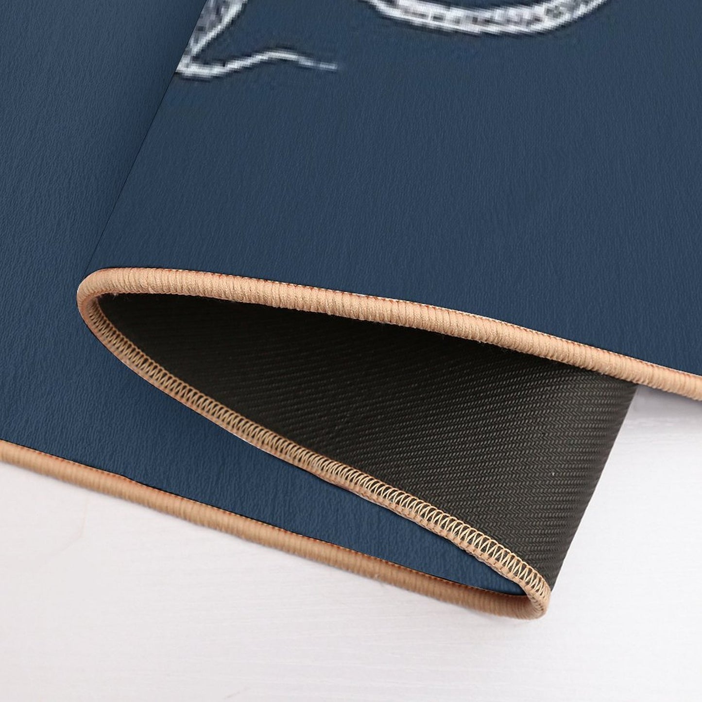 Vintage Octopus Kraken Engraving  Non-Slip Bath Mat