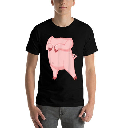 Pig Adult Kids Men Women Pig Costume  High-quality Stitching T-Shirt