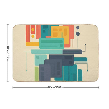 Meet Me At The Bridge  Absorbent Bath Mat