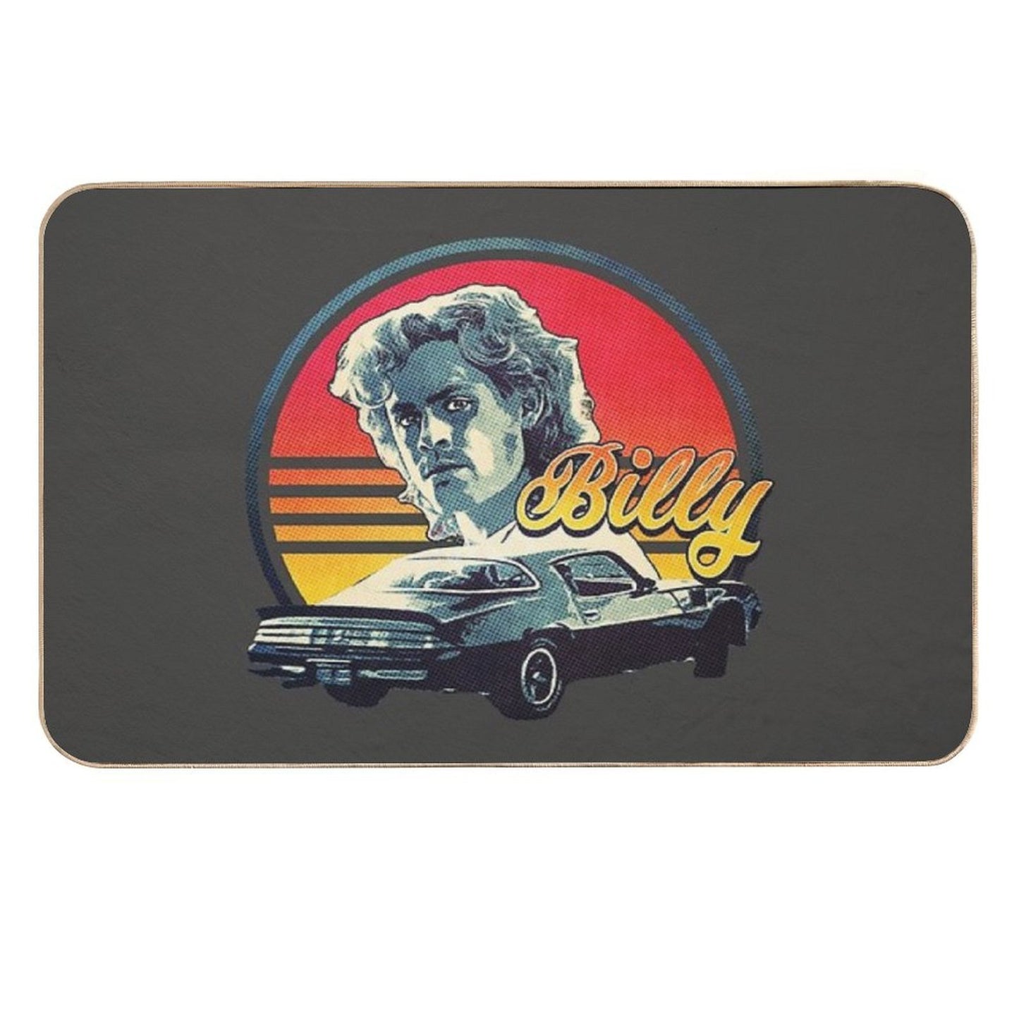 Stranger Things Billy  Repositionable Bath Mat