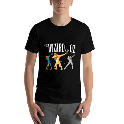 Cowardly Lion Scarecrow Tin Man The Wizard Of Oz  Trendy Pattern T-Shirt