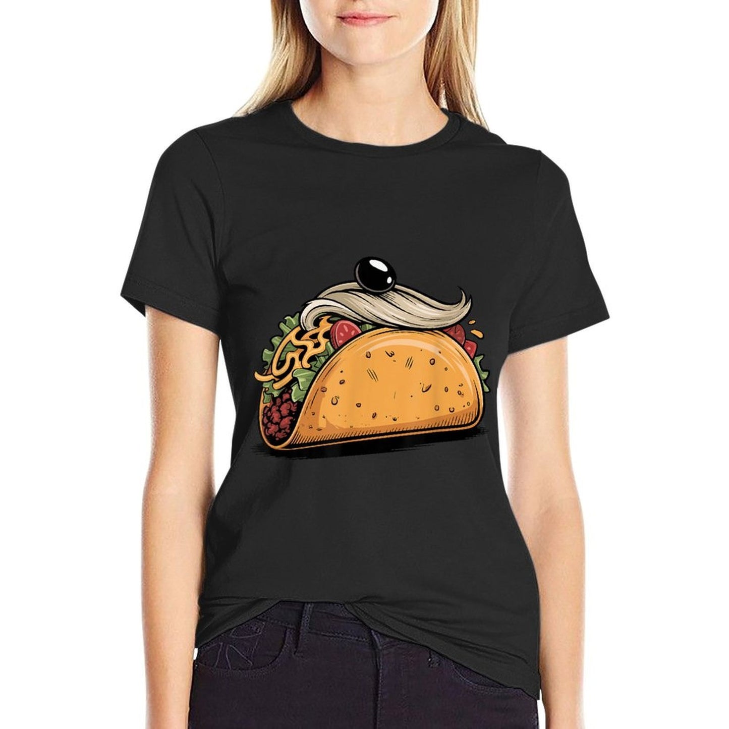 TACO Trump Always Chickens Out Political Humor Tariffs  Summer-ready Fabric T-Shirt