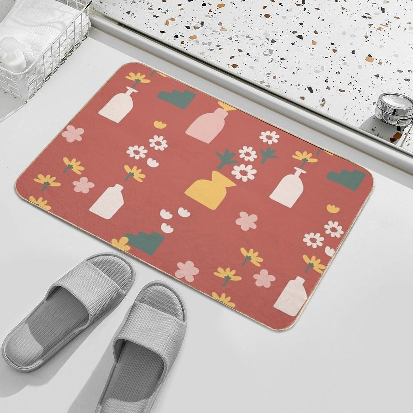 Flower Vases  Anti-Trip Bath Mat