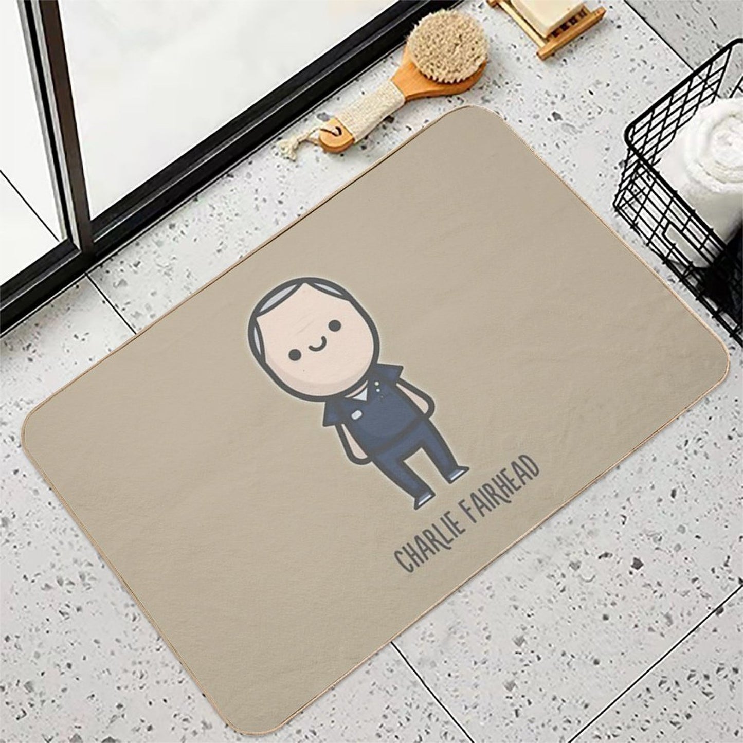 Charlie Fairhead  Anti-Trip Bath Mat