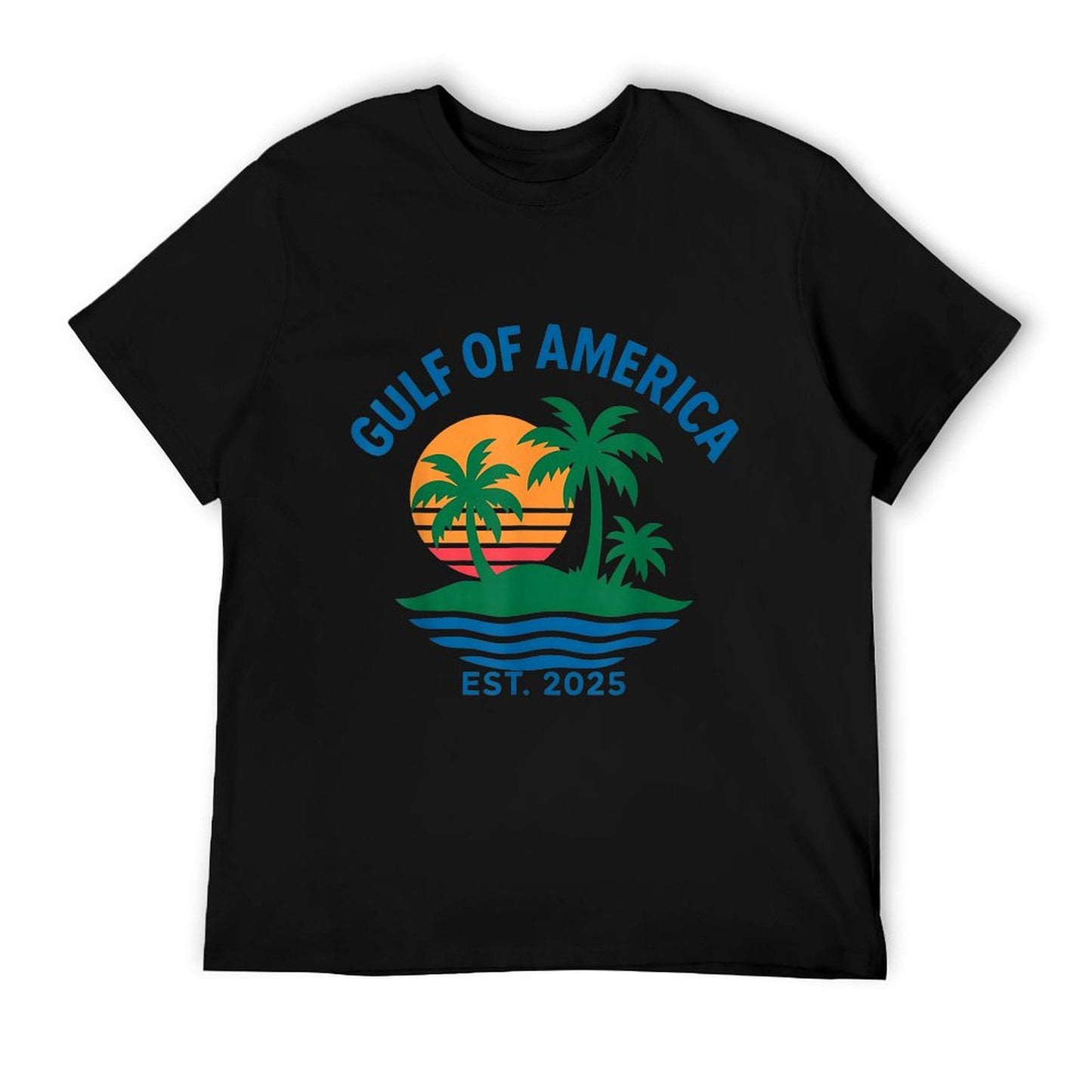 Gulf Coast of America Established 2025 Gulf of Mexico USA Lightweight T-Shirt
