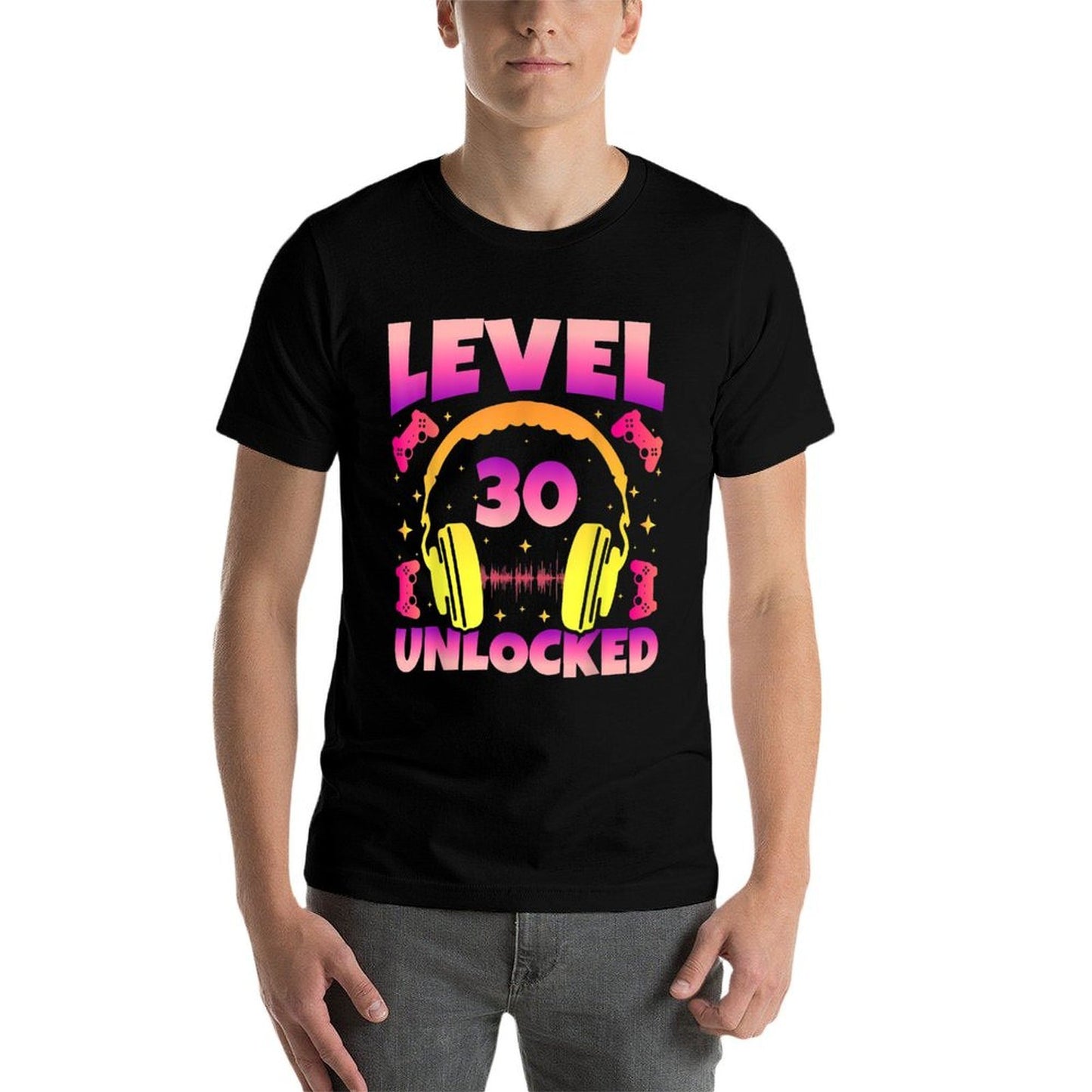 Level 30 Unlocked Video Gamer 30th Birthday  Classic T-Shirt