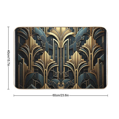 Art Deco  Odorless Bath Mat