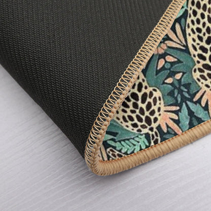 Leopard  Slip-Resistant Bath Mat