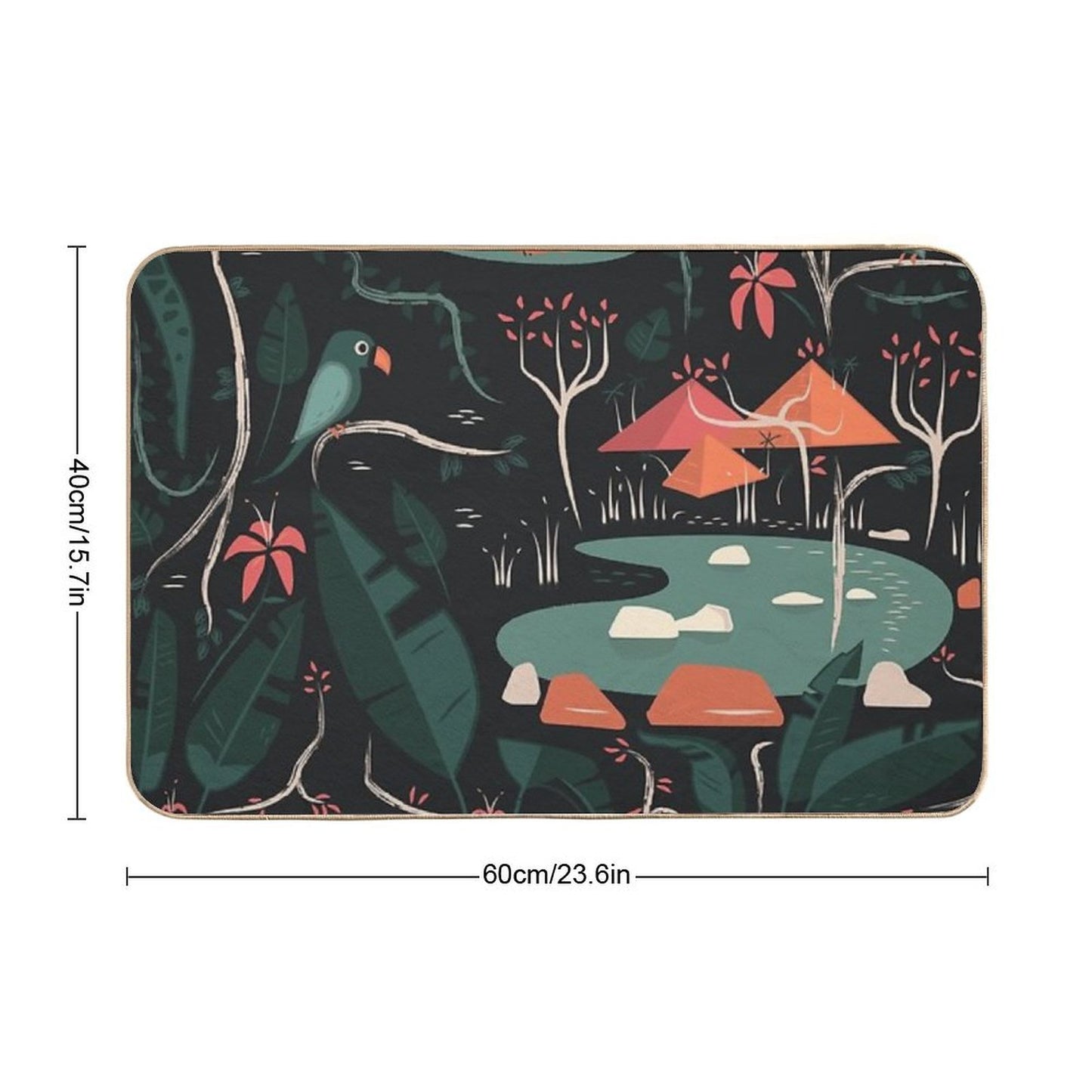 The Water Hole  Versatile Bath Mat