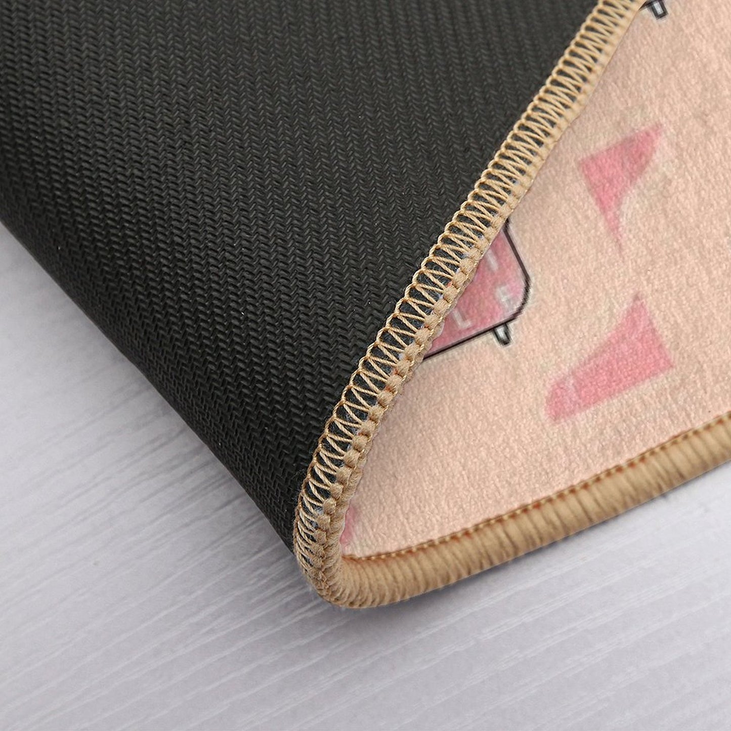 Treat Yo' Self Bathtub Spa Motivatinal Graphic- Together  Repositionable Bath Mat