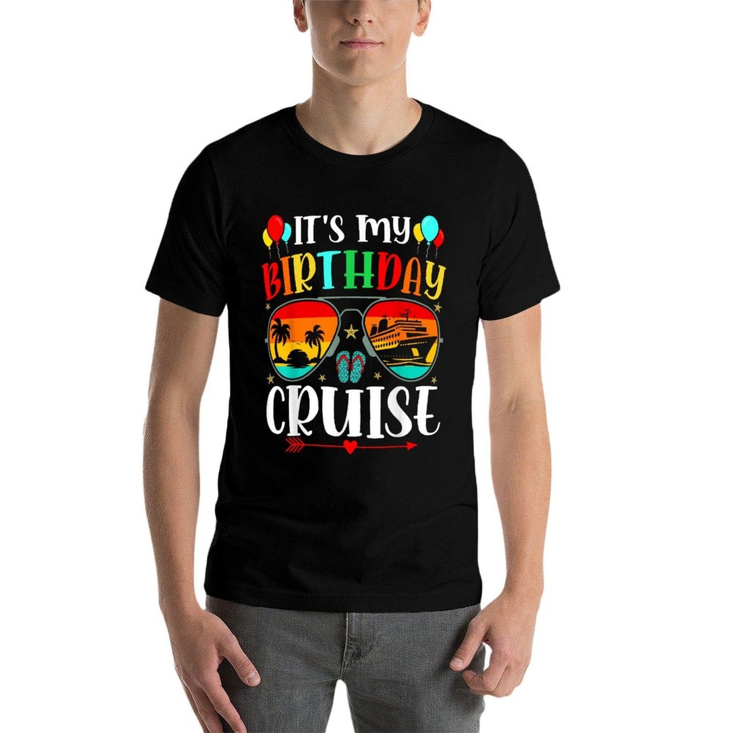 Family Birthday Cruising Sunglasses It's My Birthday Cruise  Odor-resistant T-Shirt