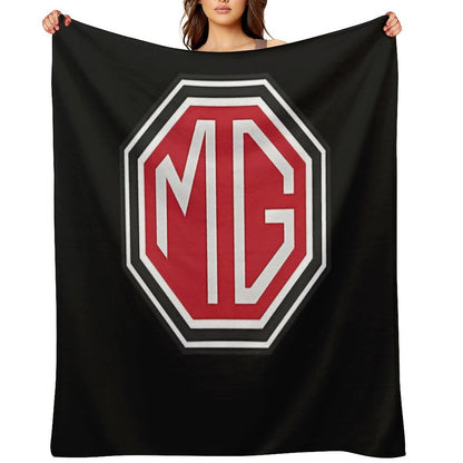 Vintage Mg Logo Sustainable Throw Blanket