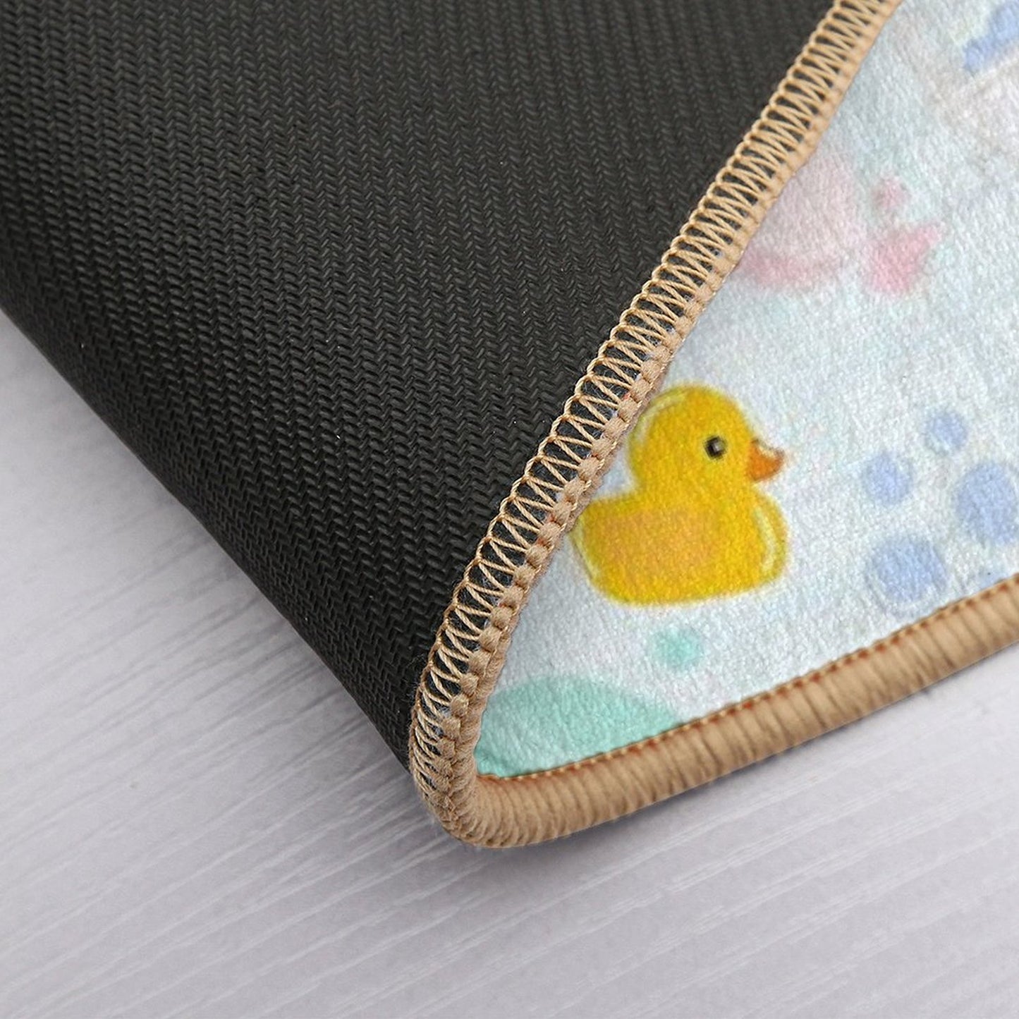 Cute Rubber Ducky Bath Time  Absorbent Bath Mat