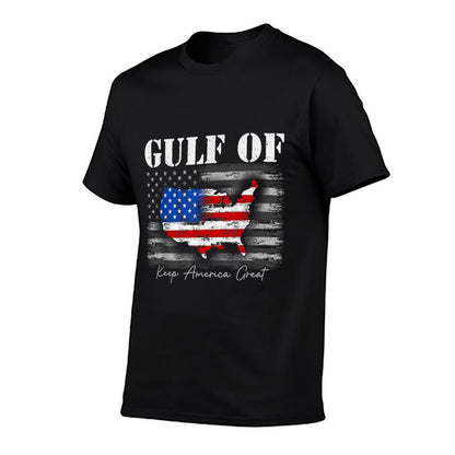 Gulf of United States of America Summer-ready Fabric T-Shirt
