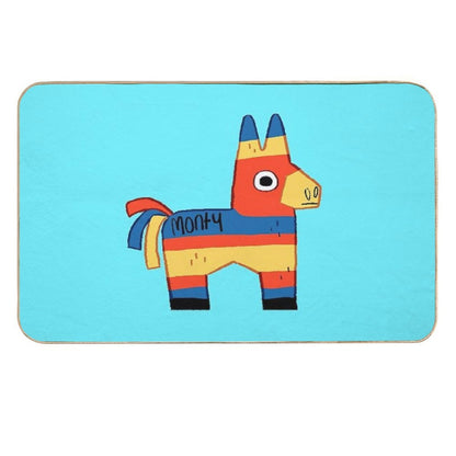 Monty The Pinata  Rapid-Drying Bath Mat