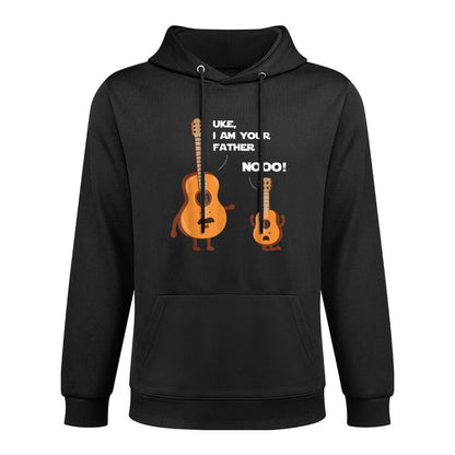 Uke I Am Your Father - Funny Ukulele Guitar Music Guitarist Moisture-Wicking Hoodie