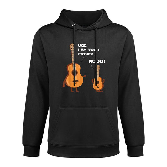 Uke I Am Your Father - Funny Ukulele Guitar Music Guitarist Moisture-Wicking Hoodie