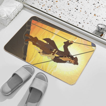 The Best Pirate You've Ever Seen  Fade-Resistant Bath Mat