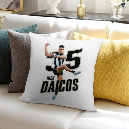 Nick Daicos Soft Multiple Sizes Throw Pillow